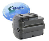 Replacement DeWalt 24V Battery (3300mAh, NI-MH) - Compatible with DeWalt DC223KA, DW0242, DE0243, DE0240, DE0241, DW0240, DW007, DW017, DW004, DW006K, DW005, DW008K, DE0242, DW007K, DC224KA, DC222KA, DW0243, DW004K, DW0241, DC224KB, DW004K-2