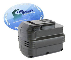 Replacement DeWalt 24V Battery (3300mAh, NI-MH) - Compatible with DeWalt DC223KA, DW0242, DE0243, DE0240, DE0241, DW0240, DW007, DW017, DW004, DW006K, DW005, DW008K, DE0242, DW007K, DC224KA, DC222KA, DW0243, DW004K, DW0241, DC224KB, DW004K-2