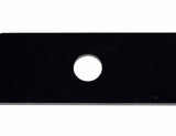 USA Mower Blades U15059BP (6) Extra High-Lift for Exmark 103-6401 103-6401-S Length 16-1/4in. Width 2-1/2in. Thickness .250in. Center Hole 15/16in. 48in. Deck