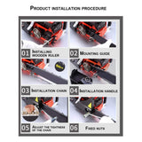 52CC Gas Chainsaw 18