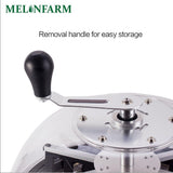 MELONFARM 16-Inch Automatic Bud Leaf Bowl Trimmer Twisted Spin Cut for Hydroponic Plant with Sharp Upgraded Gears