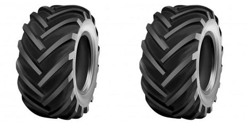 DEESTONE D408 Two 26X12.00-12 26x12-12 Industrial/Utilty Lug Tires 10 ply Rated Heavy Duty