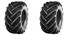 DEESTONE D408 Two 26X12.00-12 26x12-12 Industrial/Utilty Lug Tires 10 ply Rated Heavy Duty