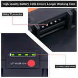 Elefly 2 Pack LBXR36 40V 3.0Ah Lithium Replacement Battery for Black & Decker 40 Volt Li-ion Battery LBXR36 LBX2540 LBX1540 LBXR2036 LBX2040 and Black+Decker 40V Lithium Cordless Power Tools