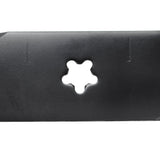 USA Mower Blades U12025BP (6) High-Lift for Husqvarna 539113425 Dixon 575296401 Length 16-1/4 in. Width 2-1/2 in. Thickness .200 in. Center Hole 5 Point Star 48 in. Deck
