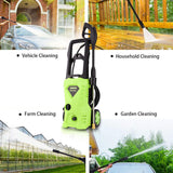 Homdox Power Washer 2600 PSI Electric Pressure Washer 1.6 GPM High Pressure Washer with 4 Nozzles for Car, Garden, Patio