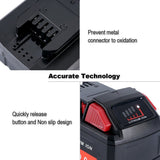 Biswaye 9000mAh 18V Lithium Battery M18 for Milwaukee, Replacement for Milwaukee 18V M18 High Demand 9.0 Battery 48-11-1890 48-11-1852 48-11-1850 48-11-1828