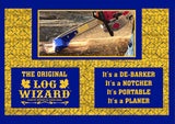 Log Wizard Debarking Tool, Model# LogW-4000 with Hard Case